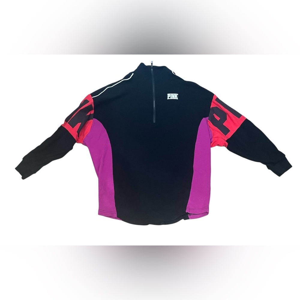 Victoria's‎ Secret PINK Size M Color Block
Logo Jacket.